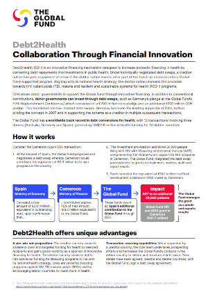 Debt2Health - Collaboration Through Financial Innovation - Overview (2025)